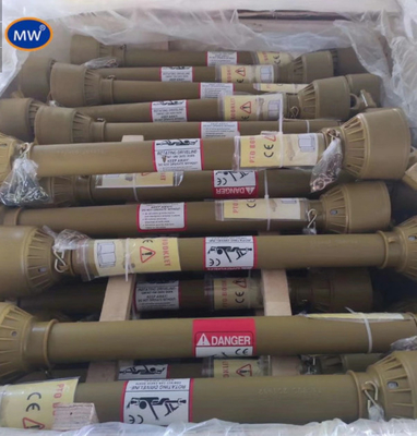 China 20 mm Espessura da flange Os eixos de acionamento da PTO com 60 mm de diâmetro da extremidade da fivela e proteção contra sobrecarga fornecedor