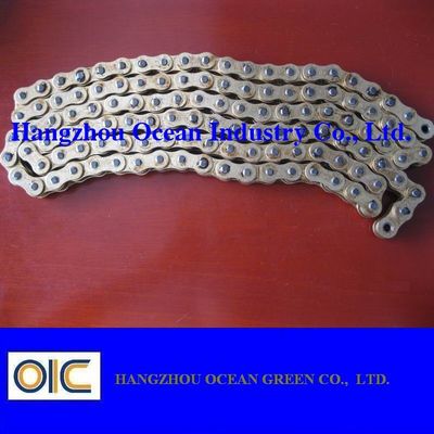 8000 Lbs Tensile Strength Motorcycle Chains 9.53 Mm Outer Width Lightweight and Durable Design fornecedor