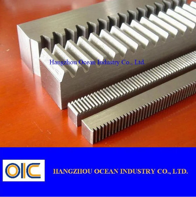 20mm Pitch Sliding Gate Rack com Dentes Direitos Grade Industrial Sliding Gate Gear Rack para aplicações de portas pesadas fornecedor