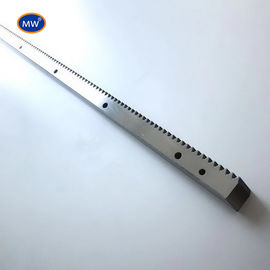 Natureza Negro Óxido Cor Dentes Direitos 1.0M 1000mm Rack Para Motor de Porta Deslizante fornecedor