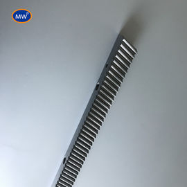 Natureza Negro Óxido Cor Dentes Direitos 1.0M 1000mm Rack Para Motor de Porta Deslizante fornecedor