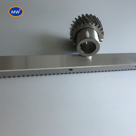 Natureza Negro Óxido Cor Dentes Direitos 1.0M 1000mm Rack Para Motor de Porta Deslizante fornecedor