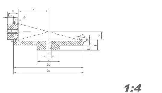 Basic Customization Spiral Bevel Gear for Power Tool