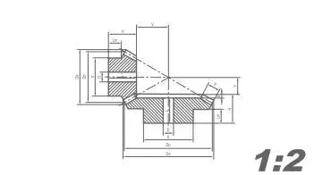 Basic Customization Spiral Bevel Gear for Power Tool
